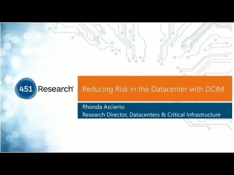 451 Research Discusses Data Center Risk Reduction With Dcim Nlyte