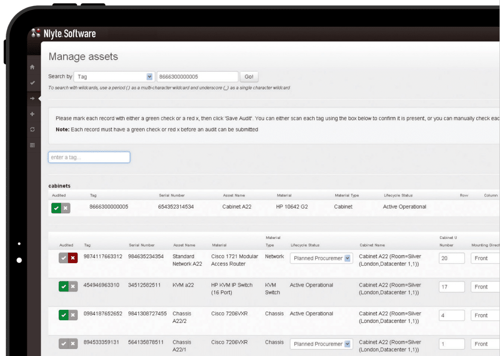 NLYTE® ASSET AUDIT