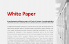 White Paper Fundamental Measures Of Data Center Sustainability CROPPED