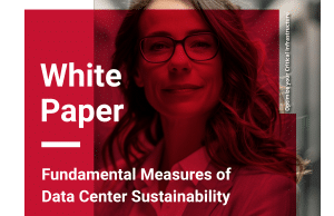 White Paper Fundamental Measures Of Data Center Sustainability Cover Page