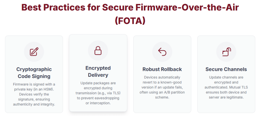 Best Practices for Secure Firmware-Over-the-Air (FOTA)