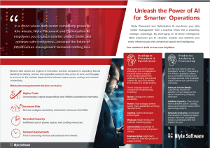 Unleash the Power of AI for Smarter Operations Nlyte Placement and Optimization AI transforms your data center management from a reactive chore into a proactive, strategic advantage. By leveraging an AI-driven intelligence, Nlyte empowers you to visualize, analyze, and optimize your entire infrastructure with unmatched speed and intelligence.
