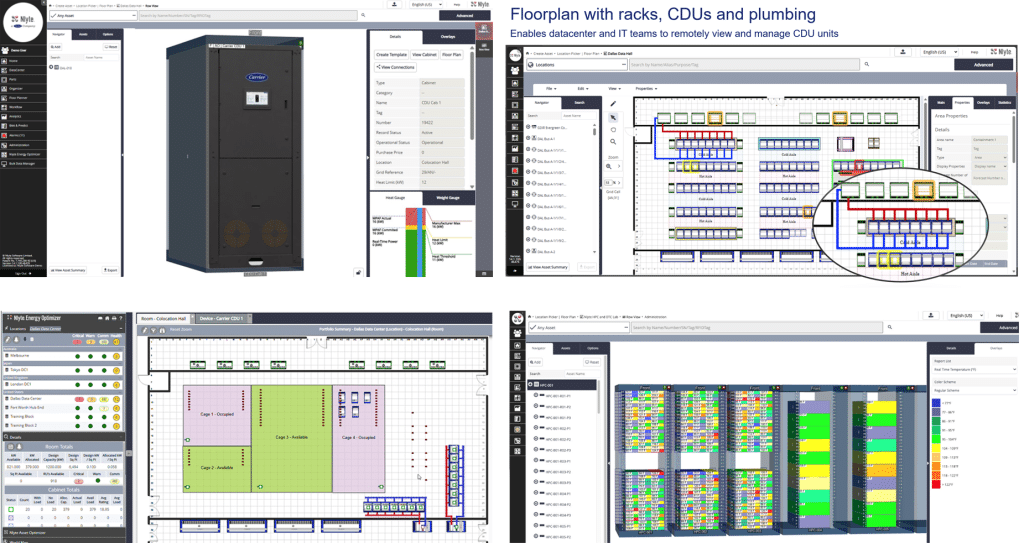 From Floorplans to Flow Rates The "design permutation" chaos of liquid cooling retrofits makes the new plumbing infrastructure effectively invisible to IT and difficult to manage for Facilities. Nlyte’s platform provides "rich visualizations" that make this complex new world manageable. The Nlyte floorplan is not just a map of racks; it is a holistic view of the infrastructure that shows the CDUs and the plumbing connections. This visualization is the bridge that finally spans the IT/Facilities silo. Using this shared map, a facilities manager can see exactly which racks and workloads (IT assets) are connected to a specific CDU and plumbing loop. Simultaneously, an IT manager investigating a hot-running server can trace that asset back to its parent CDU and, in the same platform, check its real-time flow rate, pressure, and temperature. This shared view moves teams from "blame-storming" to collaborative, data-driven problem-solving. 