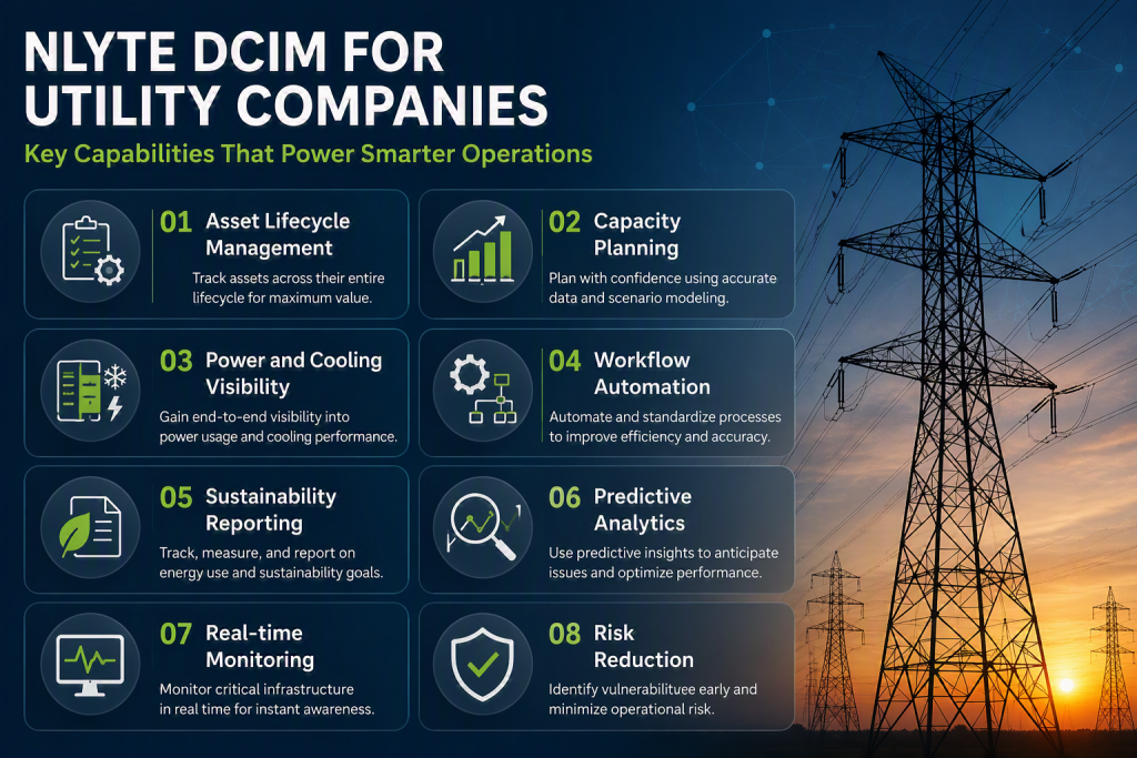 Nlyte DCIM for Utility Companies